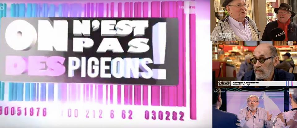 Reportage Andaman7 RTBF On n'est pas des pigeons