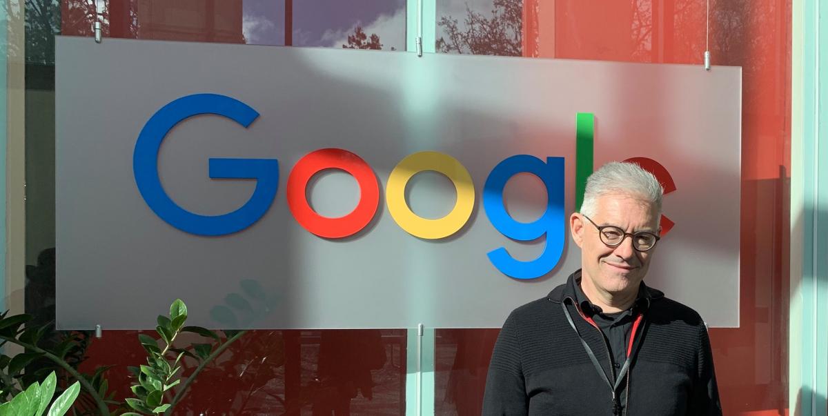 Andaman7's founder & CEO, Vincent Keunen, visiting Google in Silicon Valley