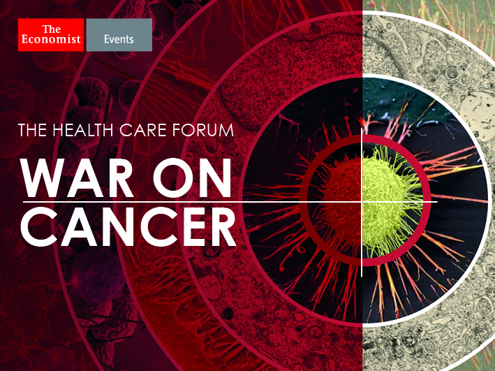 Andaman7 au forum War on Cancer organisé par The Economist